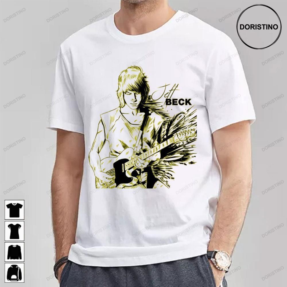 Thank You For The Memories Jeff Beck 1944 2023 Limited Edition T-shirts